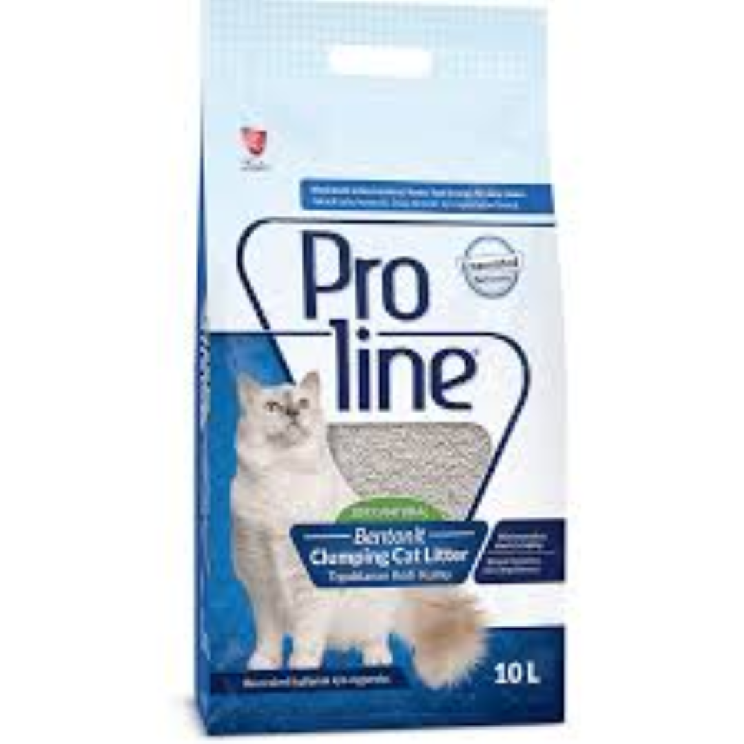 PROLINE BENTONITE CLUMP CAT LITTER ODOURLESS 10LT